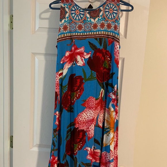 Spring/summer sleeveless dress by Desigual. Size L. NWT. - Picture 4 of 5